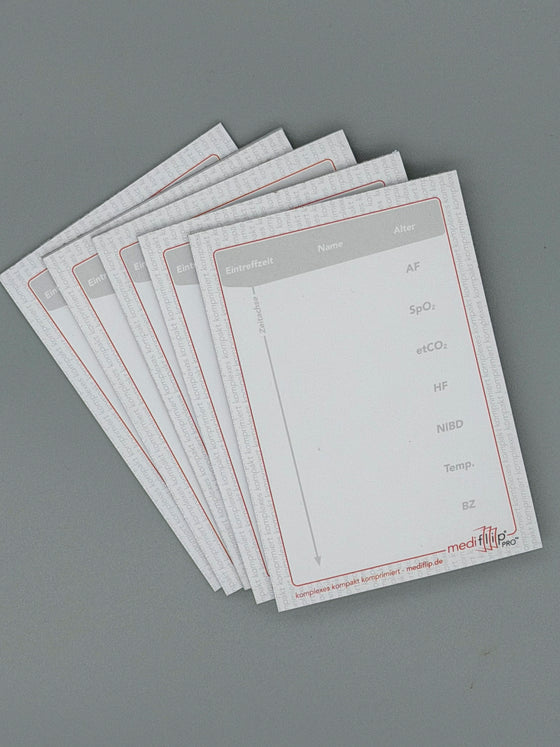Mediflip Schreibblock Rettungsdiensthose 10er Set