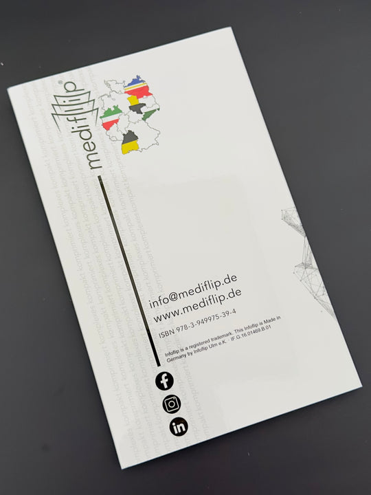 Mediflip Medikamente Notfallsanitäter SAA und BPR Kinder