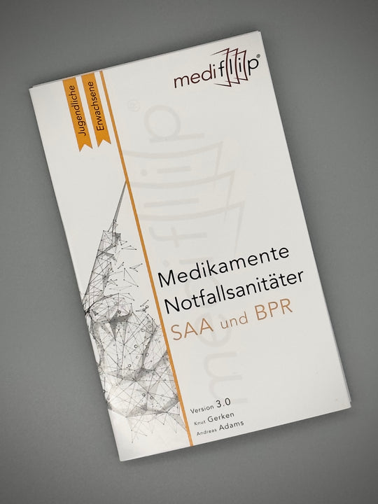 Mediflip Medikamente Notfallsanitäter SAA und BPR