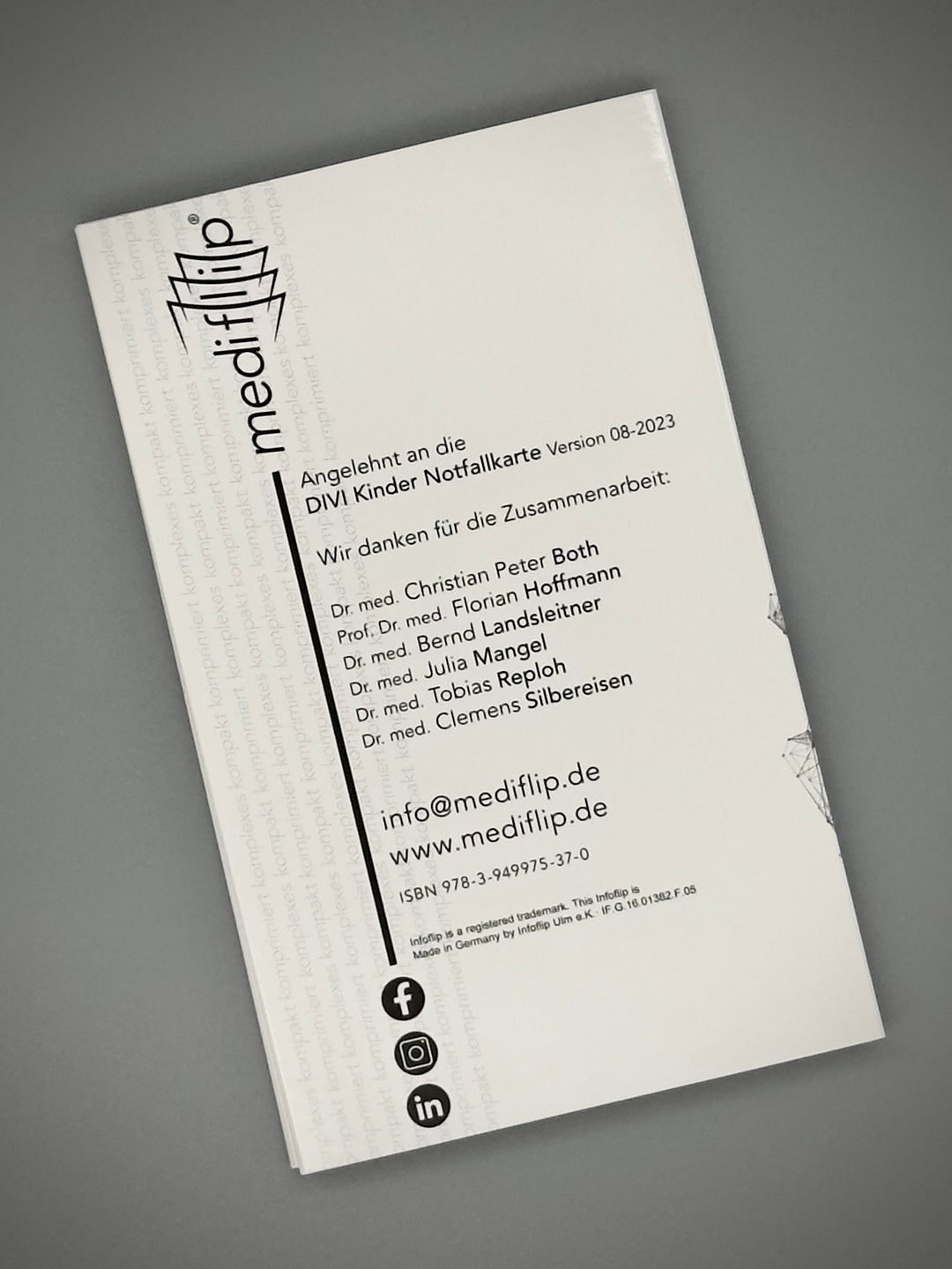 Mediflip Medikamente Notfallmedizin Kinder