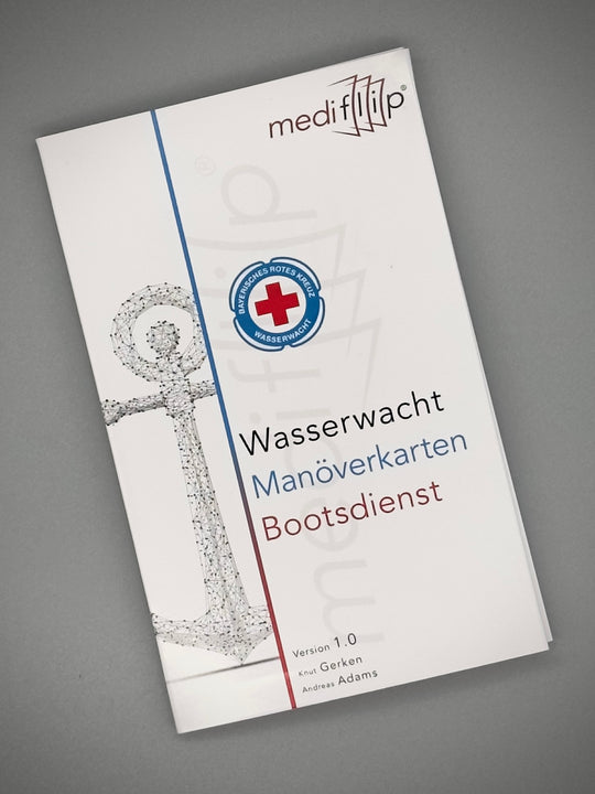 Mediflip Wasserwacht - Manöverkarten Bootsdienst